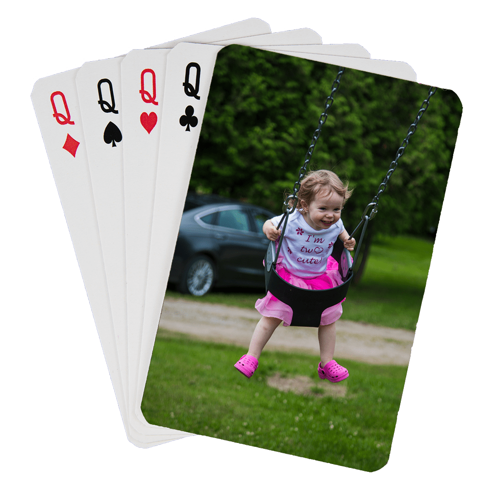 Support de carte à jouer enfant personnalisé